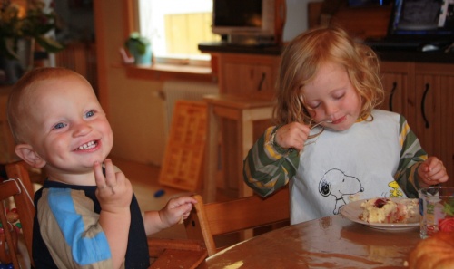 Kuchen essen