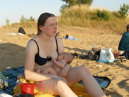 Snack am Strand