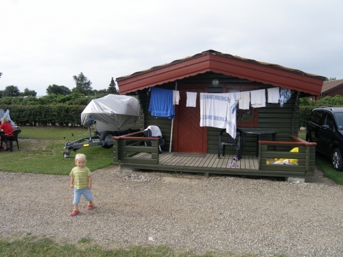 unsere Hütte in Dänemark