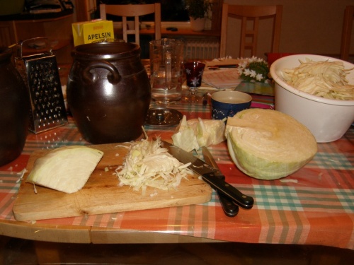 Sauerkraut machen