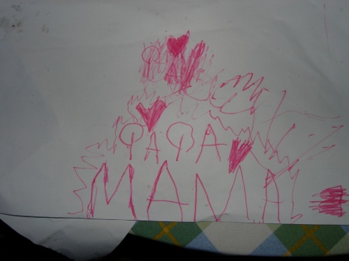 Johanna weiß es: Papa + Mama = Liebe 