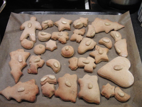 Lebkuchen fast fertig