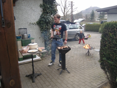 Grillen in Thürigen