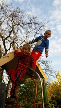 auf de Spielplatz